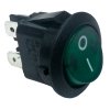 INTERRUPTOR VERDE Ø20mm BIPOLAR 230V